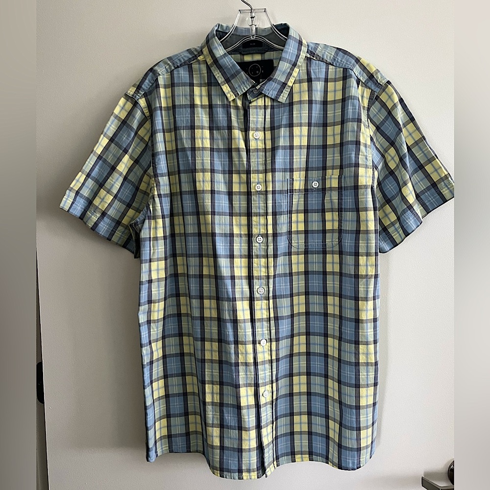 🆕 Even Tide Shor One Pocket Coastal Shirt - Picture 15 of 15